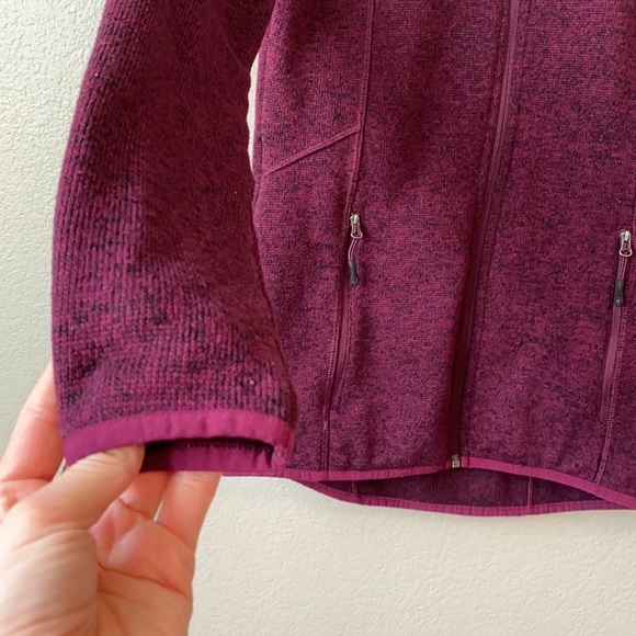 Champion Fleece Jacket Purple size Small - Picture 8 of 10